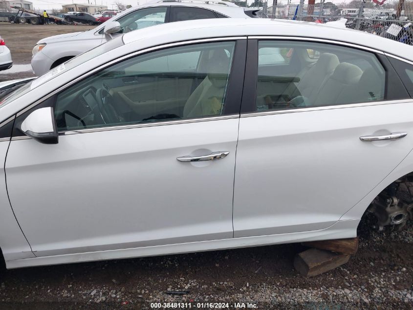 2018 HYUNDAI SONATA SEL - 5NPE34AFXJH606031