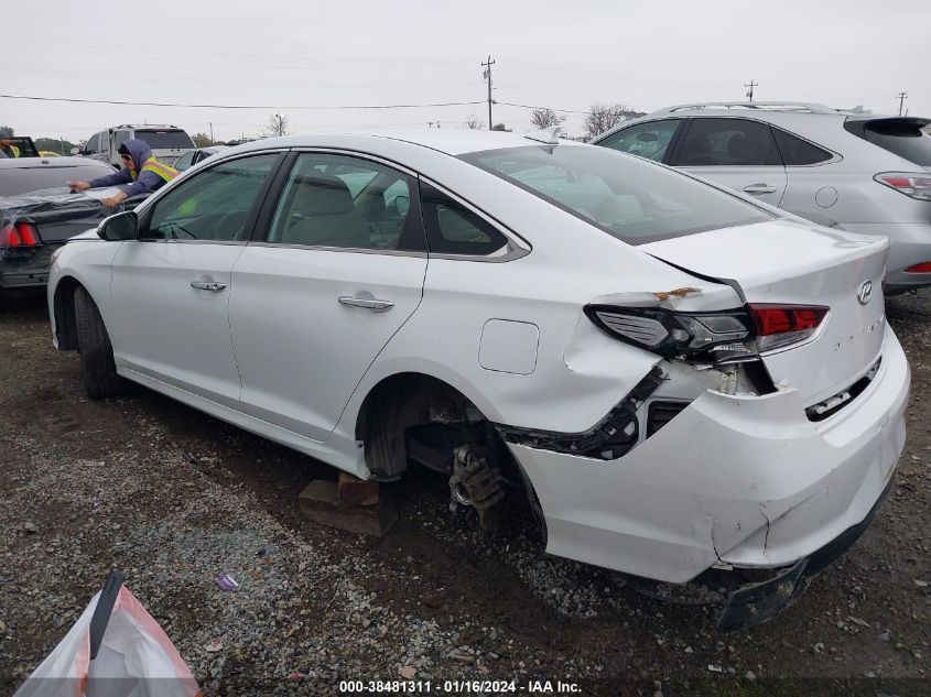 2018 HYUNDAI SONATA SEL - 5NPE34AFXJH606031