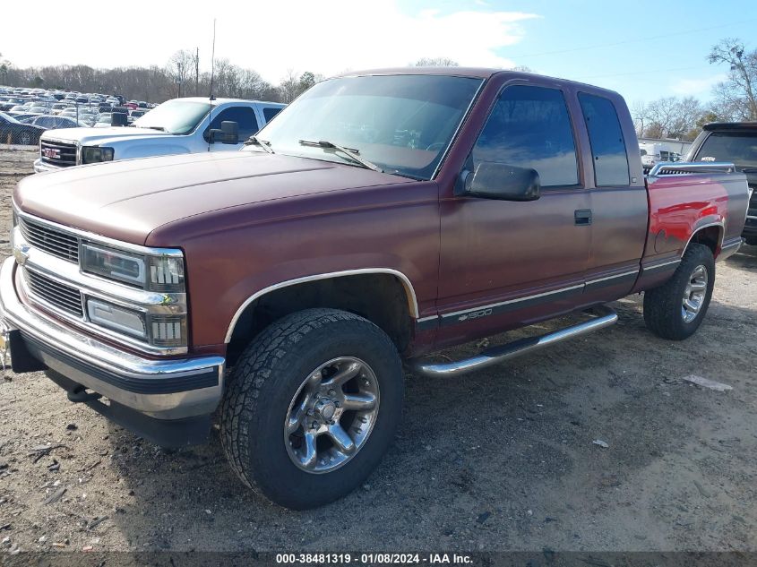 1GCEK19RXWE126238 | 1998 CHEVROLET K1500