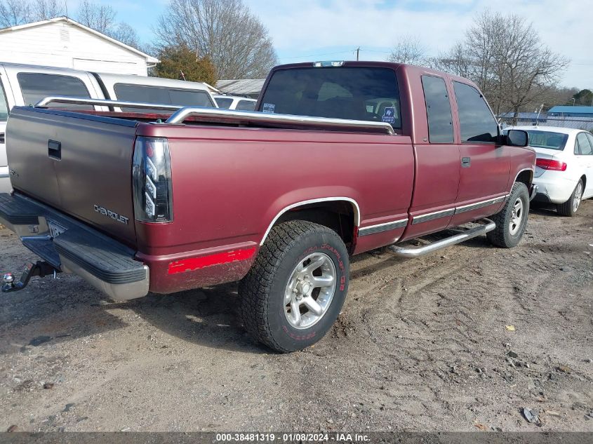 1GCEK19RXWE126238 | 1998 CHEVROLET K1500