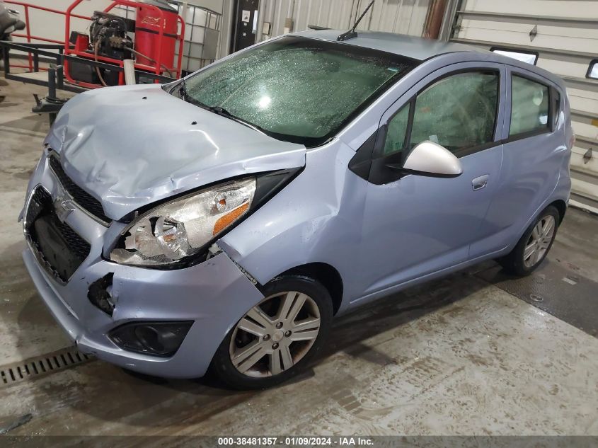 2014 CHEVROLET SPARK LS AUTO - KL8CB6S90EC568169