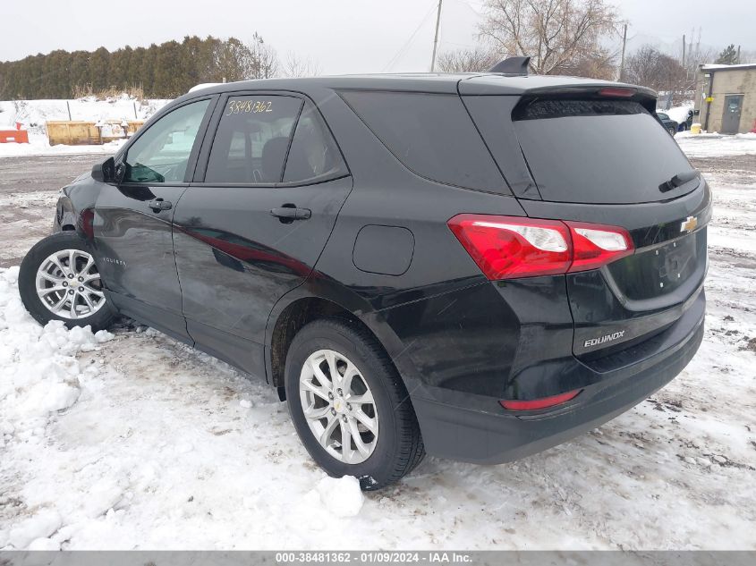 2021 CHEVROLET EQUINOX LS - 2GNAXSEV9M6121047