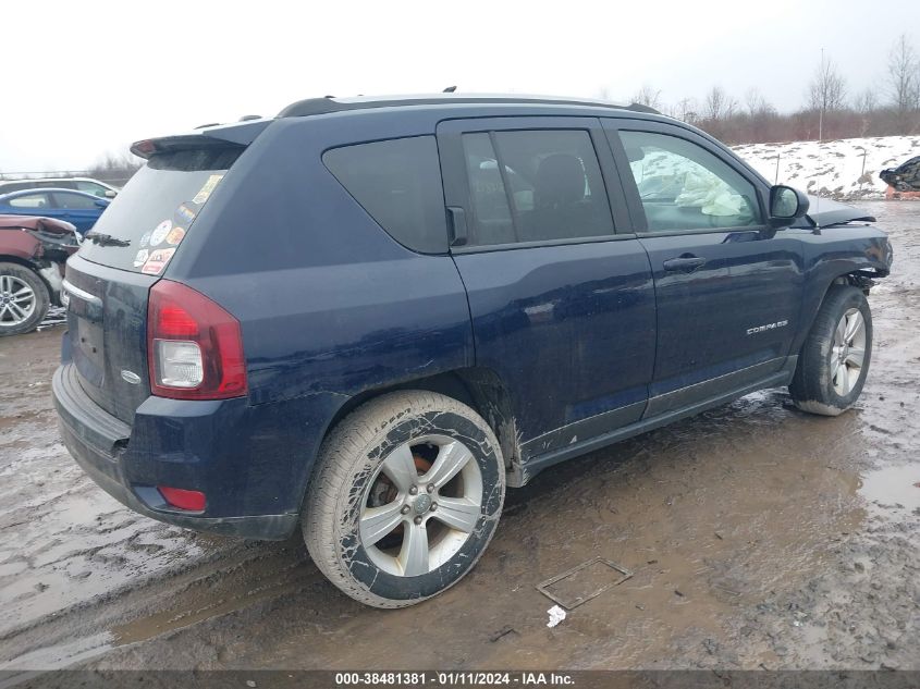2017 JEEP COMPASS LATITUDE - 1C4NJDEBXHD168303