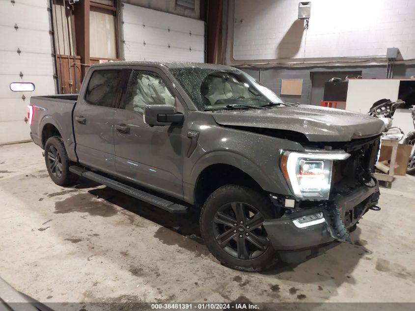 2021 FORD F-150 LARIAT - 1FTFW1E81MFB98264