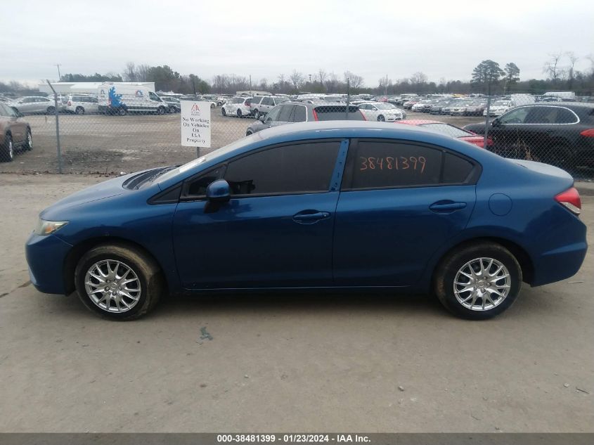 2013 HONDA CIVIC LX - 2HGFB2F5XD8505825