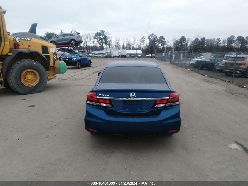 2013 HONDA CIVIC LX - 2HGFB2F5XD8505825