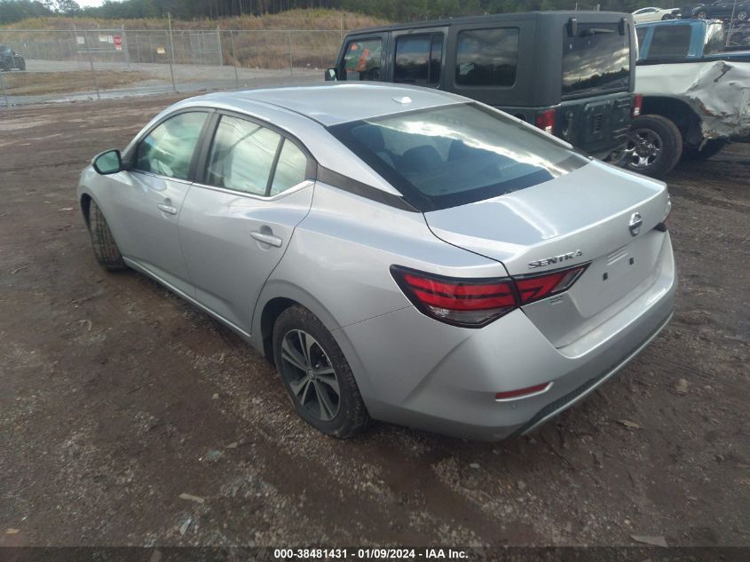 2021 NISSAN SENTRA SV XTRONIC CVT - 3N1AB8CV3MY222390