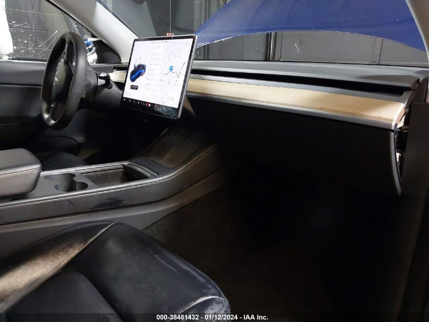 2021 TESLA MODEL Y LONG RANGE DUAL MOTOR ALL-WHEEL DRIVE - 5YJYGDEE4MF209355