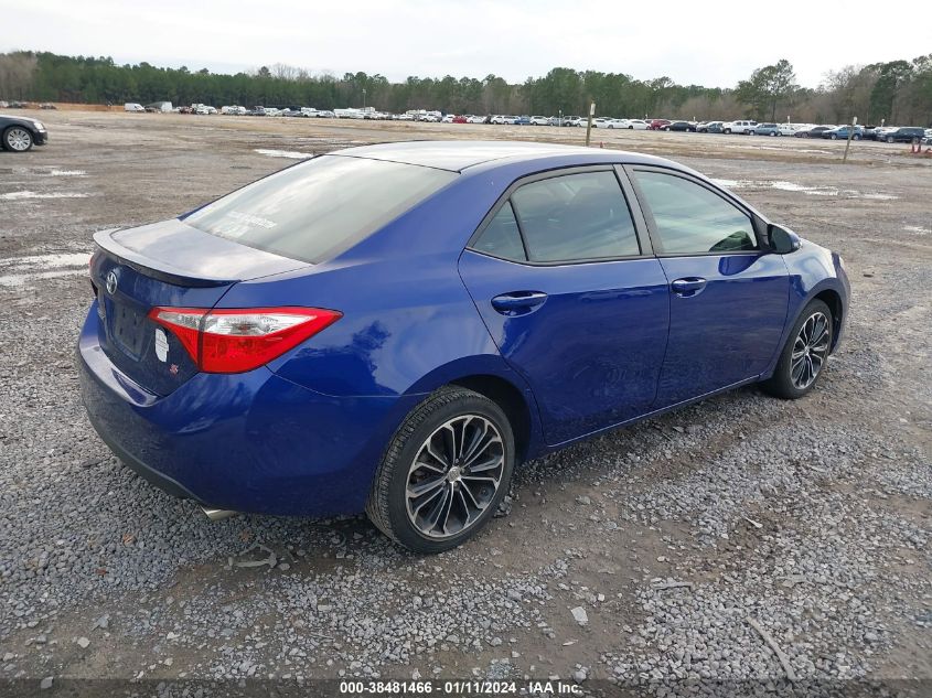2015 TOYOTA COROLLA L/LE/LE PLS/PRM/S/S PLS - 2T1BURHE9FC393383