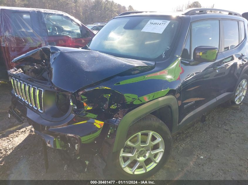 2019 JEEP RENEGADE LATITUDE FWD - ZACNJABB8KPK88836