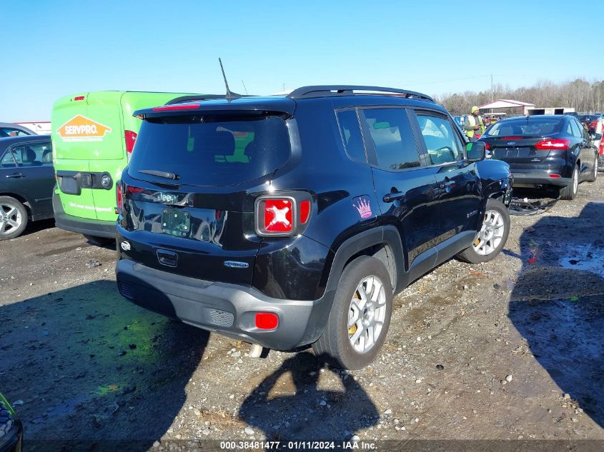 2019 JEEP RENEGADE LATITUDE FWD - ZACNJABB8KPK88836