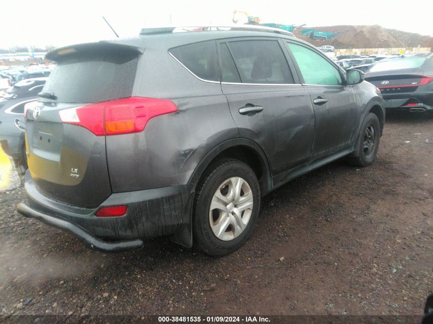 2014 TOYOTA RAV4 LE - 2T3BFREV1EW136074