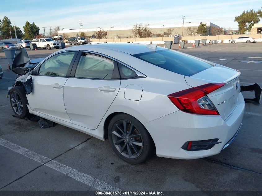 2019 HONDA CIVIC EX - JHMFC1F36KX009576
