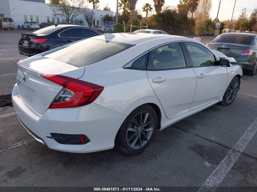 2019 HONDA CIVIC EX - JHMFC1F36KX009576
