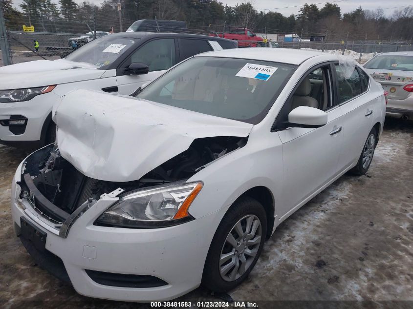 2015 NISSAN SENTRA S/SV/SR/SL - 3N1AB7AP3FY380472