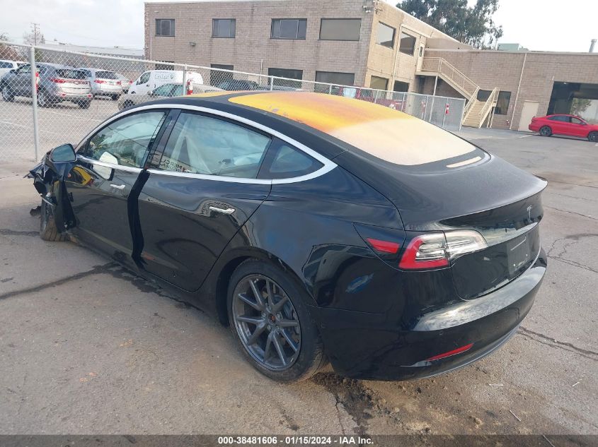 2018 TESLA MODEL 3 LONG RANGE/MID RANGE - 5YJ3E1EA0JF018720