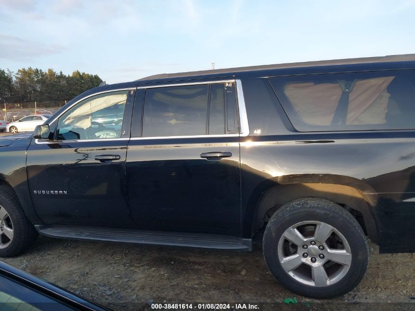 2015 CHEVROLET SUBURBAN 1500 LT - 1GNSKJKC6FR716459