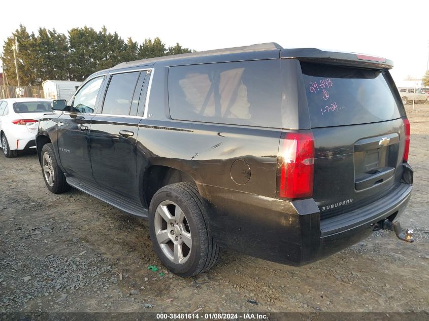 2015 CHEVROLET SUBURBAN 1500 LT - 1GNSKJKC6FR716459