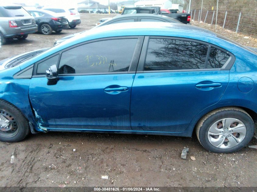 2013 HONDA CIVIC LX - 2HGFB2F58DH503717