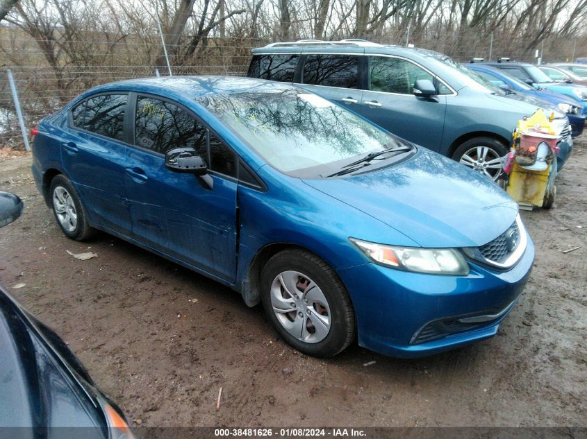 2013 HONDA CIVIC LX - 2HGFB2F58DH503717
