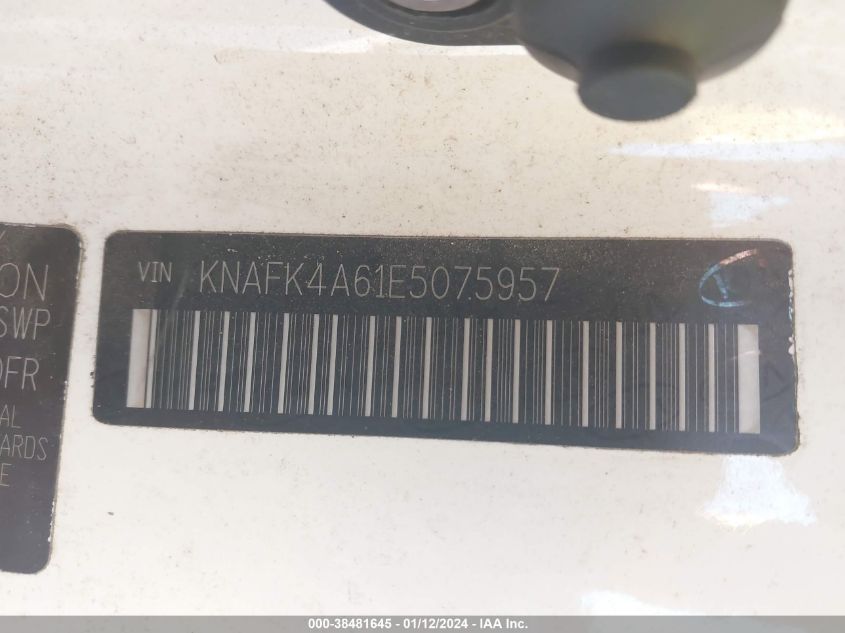 2014 KIA FORTE LX - KNAFK4A61E5075957