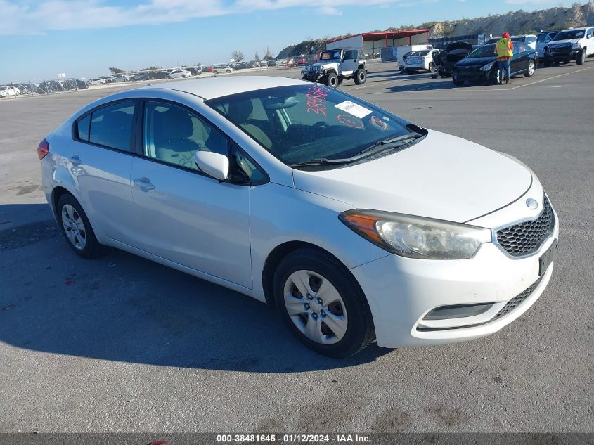 2014 KIA FORTE LX - KNAFK4A61E5075957