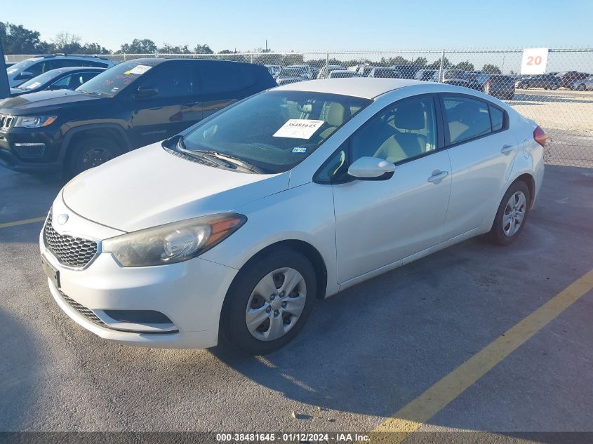 2014 KIA FORTE LX - KNAFK4A61E5075957