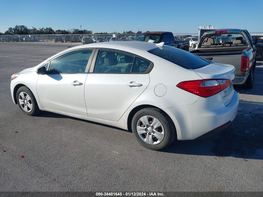 2014 KIA FORTE LX - KNAFK4A61E5075957