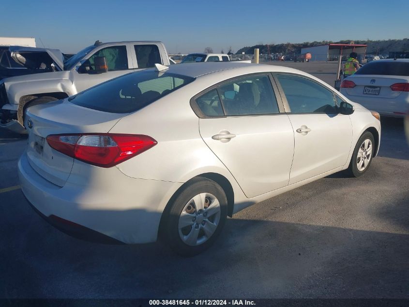 2014 KIA FORTE LX - KNAFK4A61E5075957