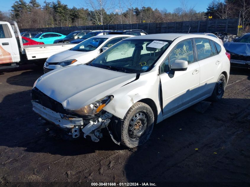 2013 SUBARU IMPREZA 2.0I PREMIUM - JF1GPAC62DH842965