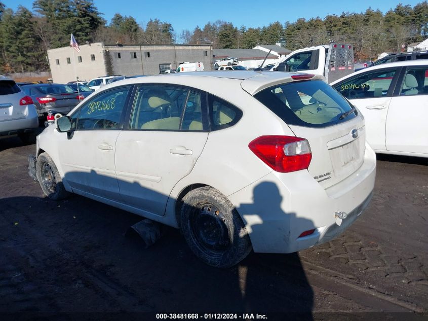 2013 SUBARU IMPREZA 2.0I PREMIUM - JF1GPAC62DH842965