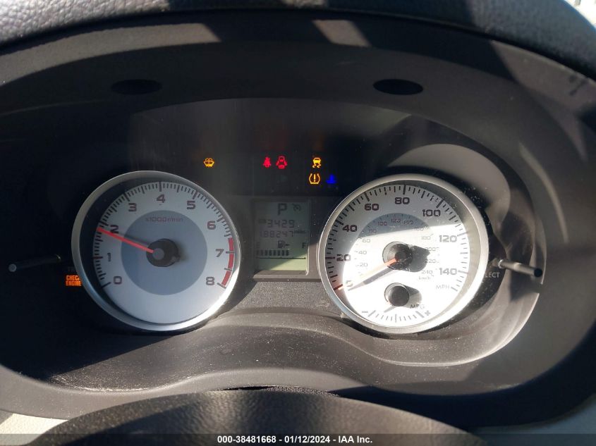 2013 SUBARU IMPREZA 2.0I PREMIUM - JF1GPAC62DH842965