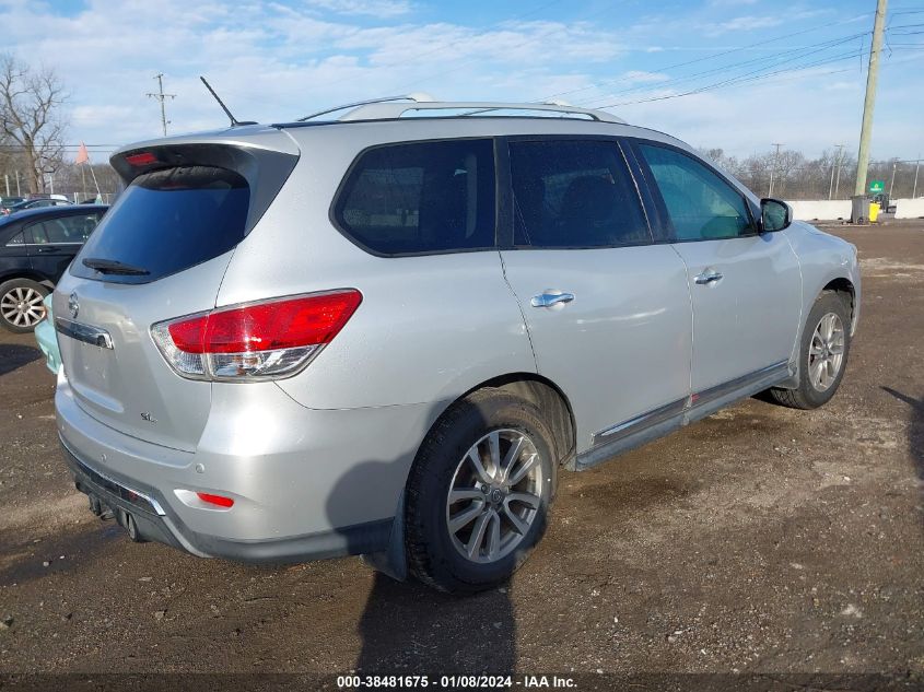 2014 NISSAN PATHFINDER SL - 5N1AR2MN8EC624108