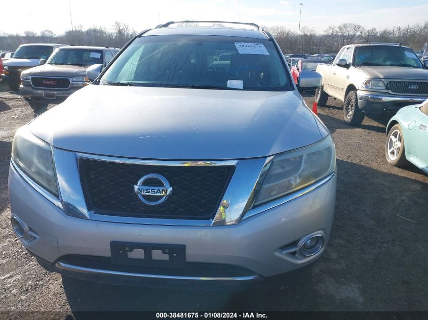 2014 NISSAN PATHFINDER SL - 5N1AR2MN8EC624108