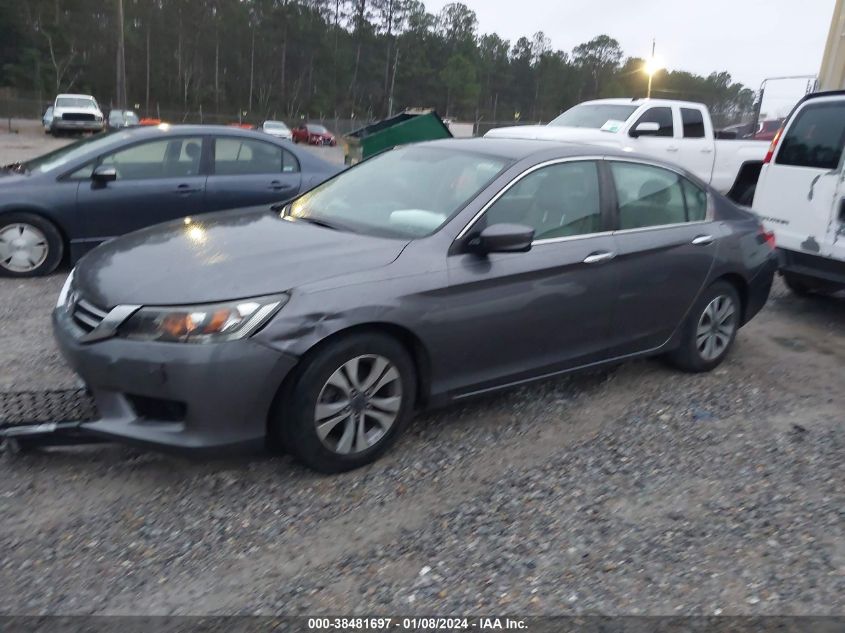 2014 HONDA ACCORD LX - 1HGCR2F35EA037354