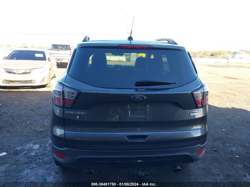 2017 FORD ESCAPE TITANIUM - 1FMCU0J9XHUE48129