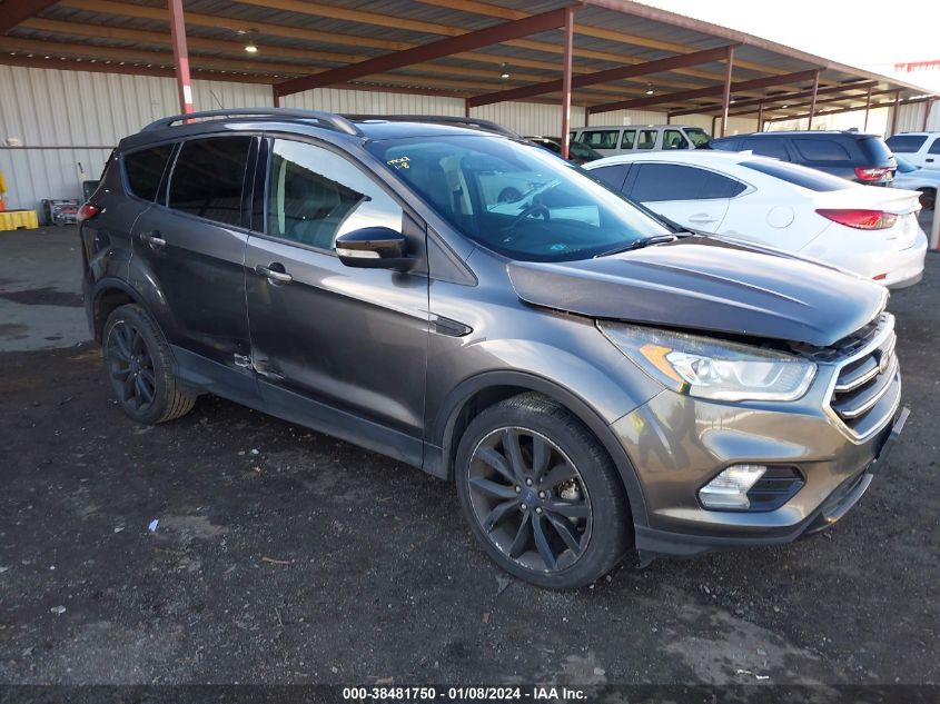 2017 FORD ESCAPE TITANIUM - 1FMCU0J9XHUE48129