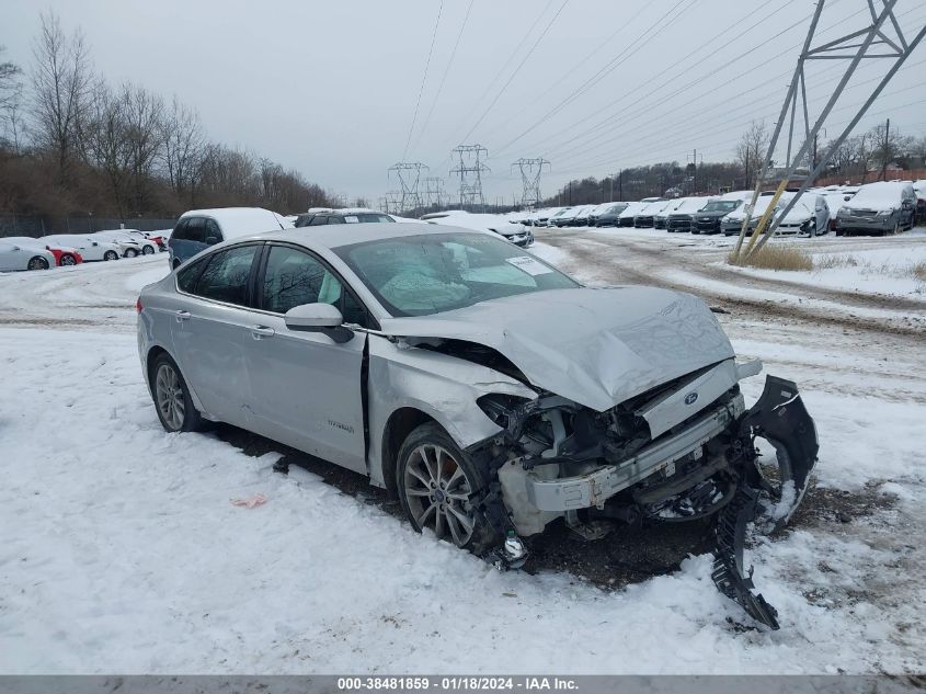 2017 FORD FUSION HYBRID SE - 3FA6P0LU3HR384605