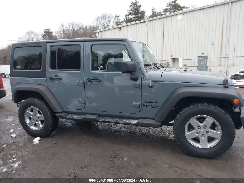 2015 JEEP WRANGLER UNLIMITED SPORT - 1C4BJWDG1FL555904