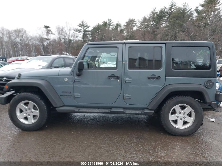 2015 JEEP WRANGLER UNLIMITED SPORT - 1C4BJWDG1FL555904