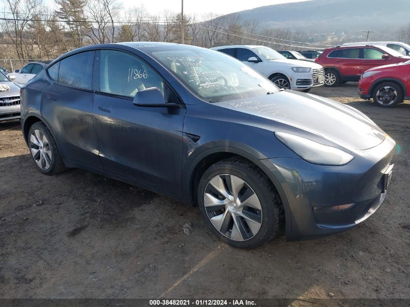 2020 TESLA MODEL Y LONG RANGE DUAL MOTOR ALL-WHEEL DRIVE - 5YJYGDEE9LF026175