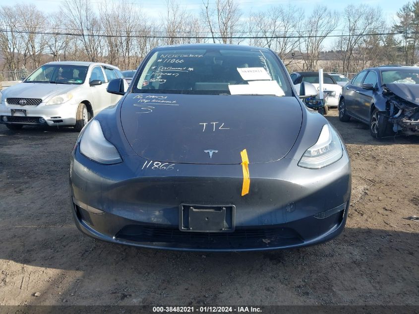 2020 TESLA MODEL Y LONG RANGE DUAL MOTOR ALL-WHEEL DRIVE - 5YJYGDEE9LF026175