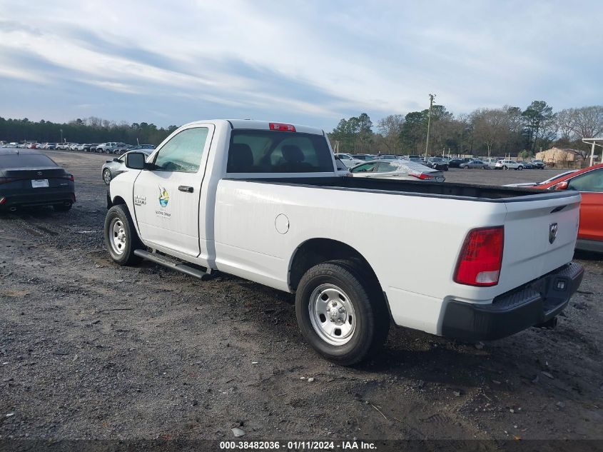 2021 RAM 1500 CLASSIC TRADESMAN - 3C6JR6DG5MG663559