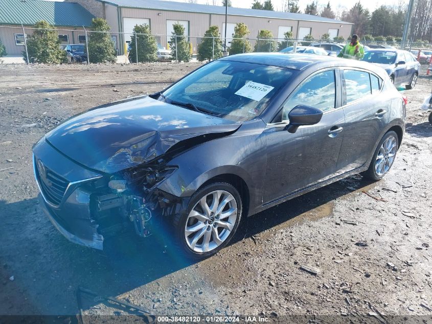 2014 MAZDA MAZDA3 S GRAND TOURING - JM1BM1M37E1181400