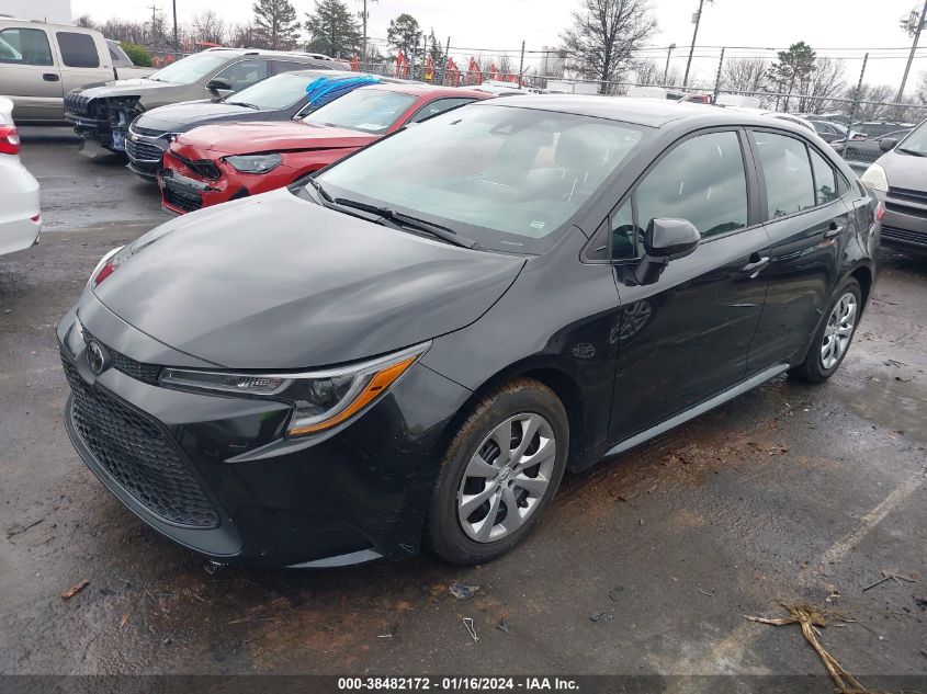 2022 TOYOTA COROLLA LE - 5YFEPMAE6NP383989
