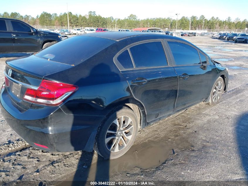 2013 HONDA CIVIC EX - 19XFB2F88DE074244