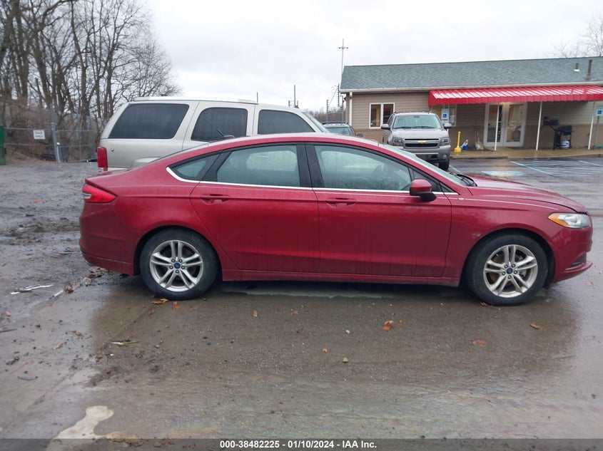 VIN 3FA6P0HD5JR213014 2018 FORD FUSION SE