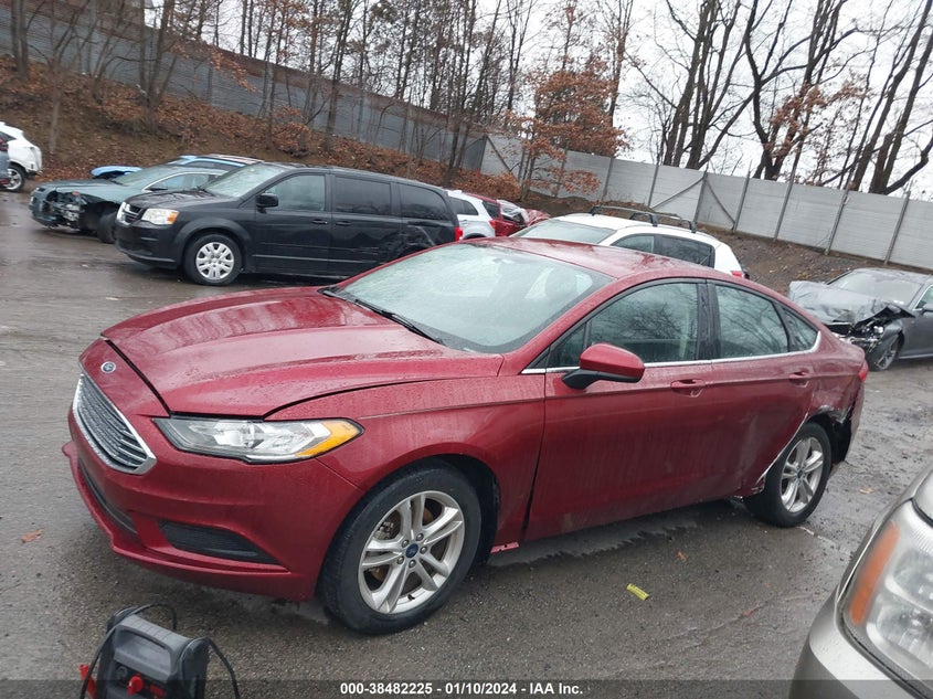 VIN 3FA6P0HD5JR213014 2018 FORD FUSION SE
