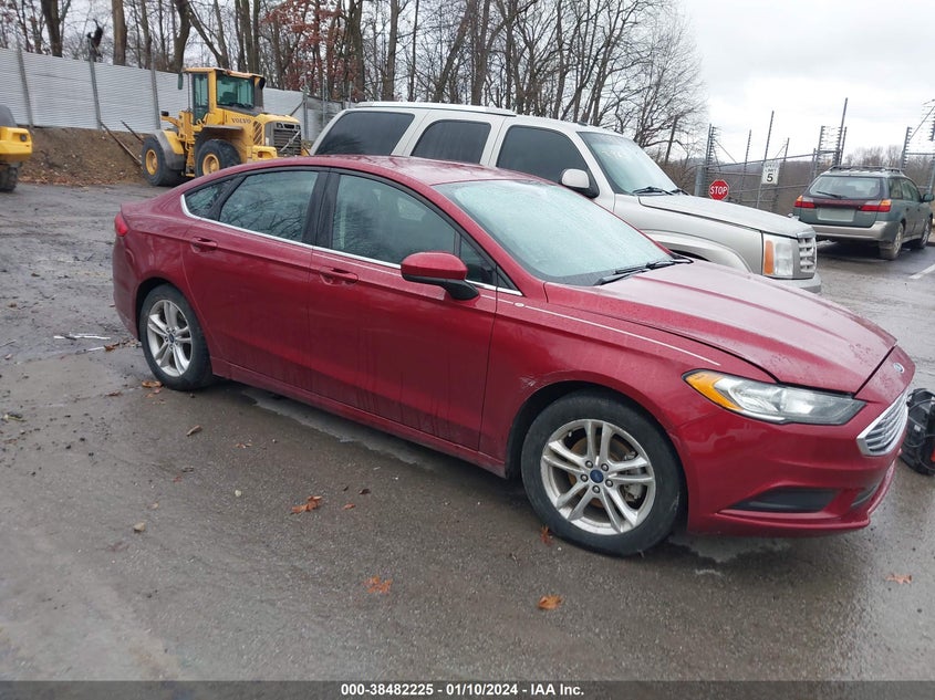 VIN 3FA6P0HD5JR213014 2018 FORD FUSION SE