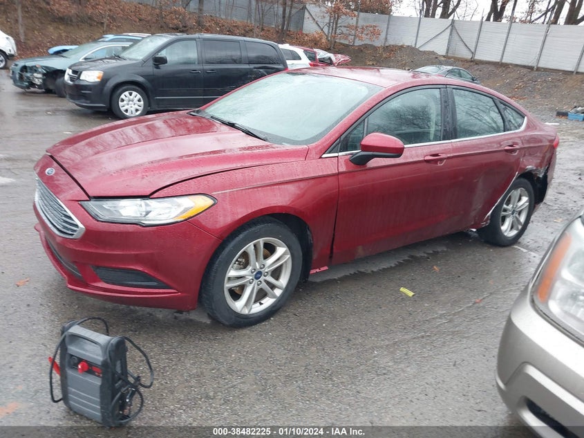 VIN 3FA6P0HD5JR213014 2018 FORD FUSION SE